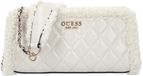 GUESS Cristi Top Zip Crossbody Bag Bone crème