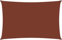 vidaXL Zonnescherm rechthoekig 3x6 m oxford stof terracottakleurig