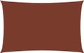 vidaXL Zonnescherm rechthoekig 3x6 m oxford stof terracottakleurig