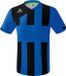 Erima Siena 3.0 Shirt Korte Mouw Heren - Zwart / New Royal | Maat: XL