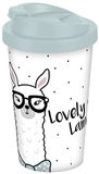 Coffee Lovely Lama Coffee to go mok 400ml