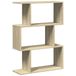VidaXL Boekenkast 70x24x97 cm Sonoma Eiken Hout