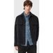 AllSaints Hawker Ls Chemise Bleu Nuit