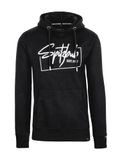 SPITZBUB Sweatshirt 'Jürgen' zwart / wit