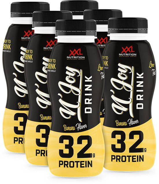 XXL Nutrition N'Joy Protein Drink Banaan 6 x 310 ml