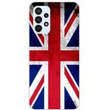 Samsung Siliconen hoesje compatibel met Samsung Galaxy A23 4G, Samsung Galaxy A23 5G Engelse vlag