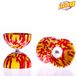 Play Diabolo Play Rainbow diabolo 105 mm 260 gr Rood - Geel