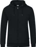 Jako Organic Jas Met Kap Dames - Zwart | Maat: 36