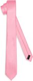 Ladeheid Smal Stropdas - Stropdassen voor heren - Lengte: 150 cm, Breedte: 6 cm - Zalm - LA-EA-TMS-6