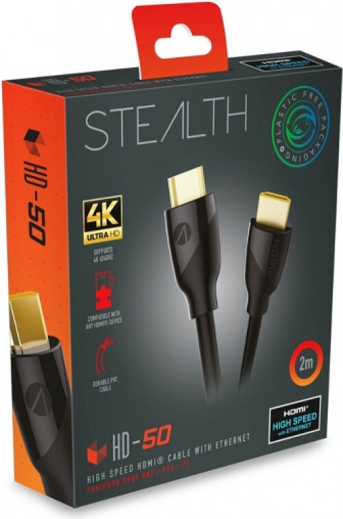 Stealth Stealth HD-50 4K Ultra HD High Speed HDMI Cable met Ethernet