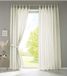 Gardinenbox 2-delige set gordijnen sjaal lussen "Berlin" HxB 225 x 140 cm crème ondoorzichtig microsatijn lichtdoorlatend plooiband effen mat, 20400N2
