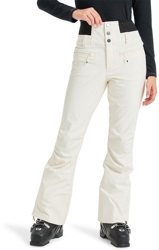 Roxy Rising High Broek Wit L Vrouw