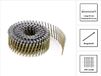 Prebena CNW25/45BKRI Rolnagels blanc avec tige annelée - 10800 pièces