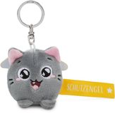 Sleutelhanger NICI Sleutelhanger kat "Beschermengel!" geel 5cm