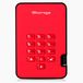 iStorage diskAshur2 SSD 8TB Red