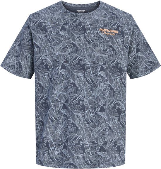 Jack & Jones T-shirt Jorfriday Tee Ss Crew Neck Weh 12264538 Navy Blazer Mannen Maat - XL
