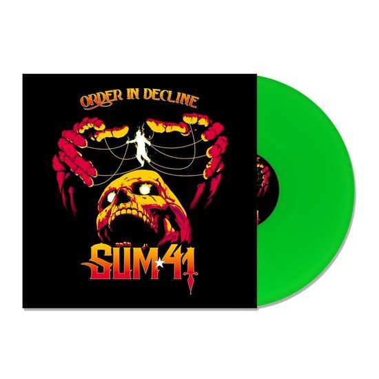 Sum 41 Order In Decline LP Neon Green