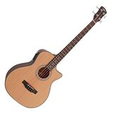 Gear4music Elektro-akoestische Basgitaar