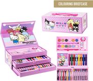 CERDÁ LIFE'S LITTLE MOMENTS Hello Kitty Set de dessin – Loisirs créatifs Filles – 44 pièces Couleurs