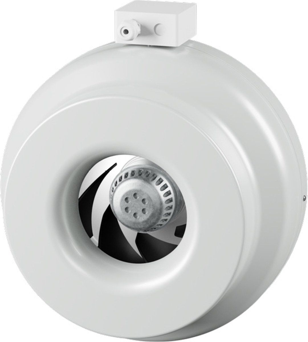Ruck ventilatoren GmbH Ruck RS 250L 10 Buisventilator - 1090 m³/h - 250 mm - Wit