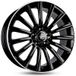 KESKIN WHEELS KT18 TURBO lèvre noire polie 7.0Jx17 5x112 ET48