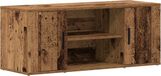 vidaXL meuble TV 100 x 35 x 40 cm bois antique bois sculpté