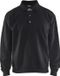 Blåkläder 3370-1158 Polo Sweatshirt Zwart XXXL