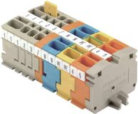 Weidmüller ZDUB 2.5-2/2AN/DM GE 1704380000-1 Vert, Jaune