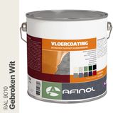 Afinol Vloercoating Gebroken Wit (RAL 9010) 2,5 liter