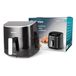 M mimotec Serena Touch Luchtfriteuse zonder olie, 7,6 l, 2000 W, 8 menu's, touch-bediening, instelbare timer 60 minuten, 80-200 °C, vetreductie, ideaal voor een gezonde keuken