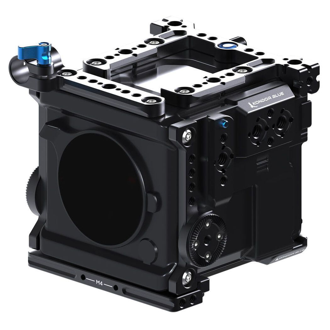 Kondor Blue RED V-RAPTOR Cage - Raven Black