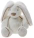 Beppe Beppe lapin en peluche Jolie couleur sable - 40 cm