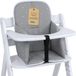 Hauck Réducteur de siège pour chaise haute - Revêtement universel pour chaise bébé Stokke Coussin d'assise Chaise d'alimentation Rembourrage de siège Galaxie