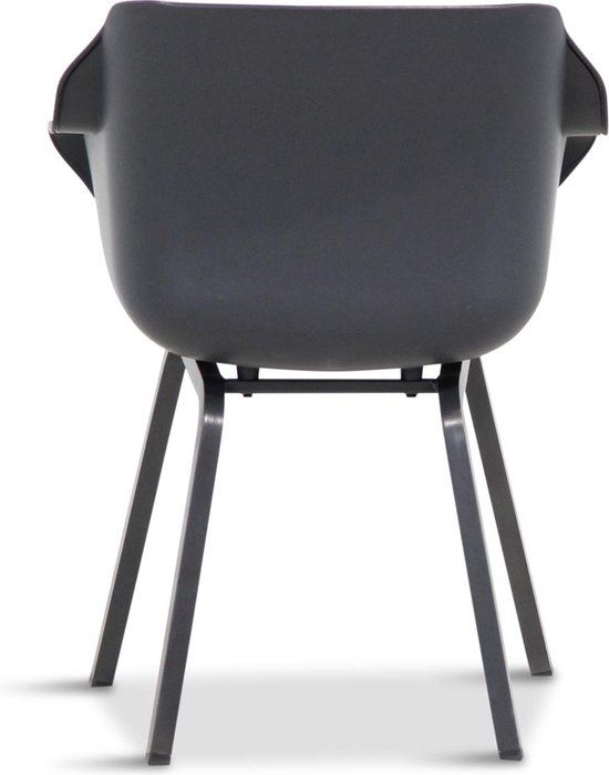 Hartman Sophie Element/Palta 180 cm Dining Tuinset 5-delig - Grijs-antraciet - 4 zitplekken