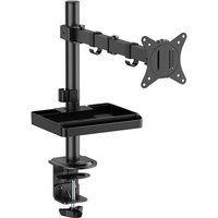 Advance XtendMounts Scharnierende houder Single Zwart voor flatscreens of gebogen schermen van 17“ tot 32”