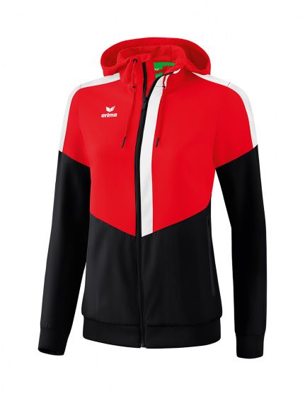 Erima Squad Tracktop Trainingsjack - Dames - wit