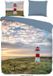 Dekbedovertrek "vuurtoren in de duinen" - Tweepersoons (200x200/220 cm) - Multi - Katoen