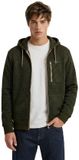 Superdry - Storm Fleece Hoodie met rits, Heren, Maat XXL, Olijfgroen