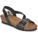 YOKONO Sandalen met sleehak MONACO