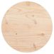 VidaXL Tafelblad rond ø30x3 cm massief grenenhout