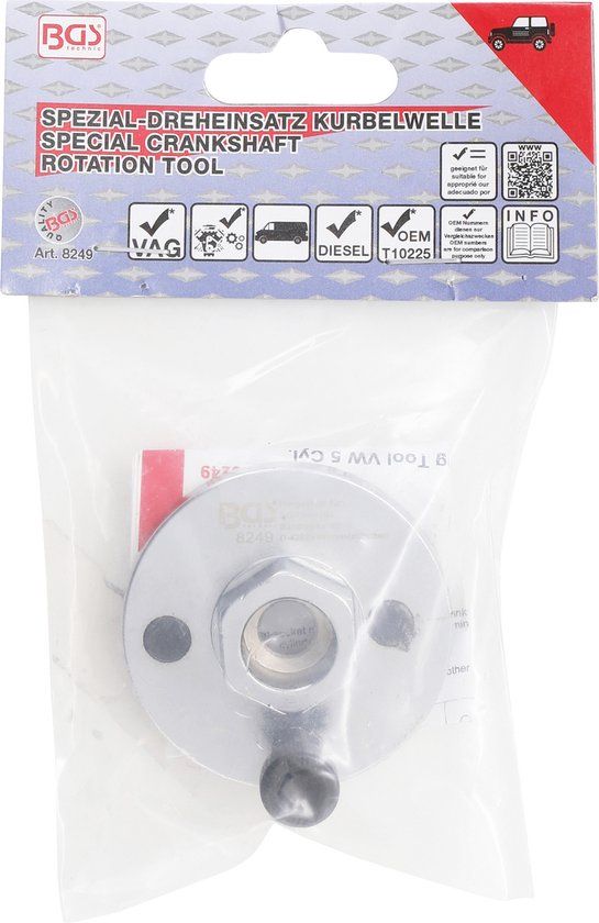 BGS 8249 - Speciale dopsleutel voor krukas VAG 5-cilinder motoren
