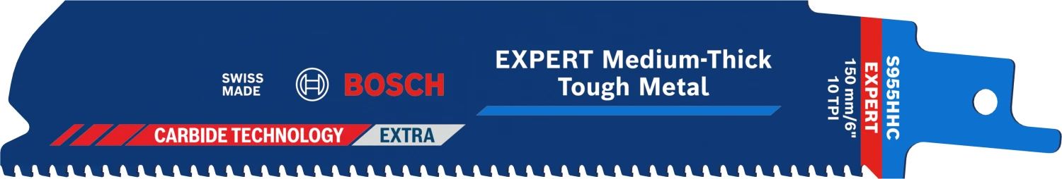 Bosch Accessoires EXPERT Medium-Thick Tough Metal-Zaagblad S955HHC | 10 stuks - 2608902322