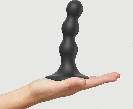 Strap-On-Me Dildo Plug Balls Zwart XL