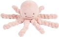 Nattou Lapidou Doudou Knuffel Octopus - 22 cm - Poederroze