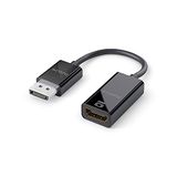 PureLink DisplayPort op HDMI-adapter, 4K Ultra HD 60Hz, 18GB/s bandbreedte, vergulde stekkercontacten, 0,15m, zwart