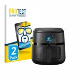 BROTECT - Screenprotector voor Philips Airfryer 2000 Gen 2 6,2L - Folie Beschermfolie transparant 2 Stuks