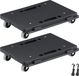 Vevor Meubeltrolley 4 Wielen Zwart 2 Stuks 454 kg