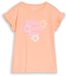 Tom Tailor T-shirt avec détail en tulle - Taille 92/98 - fleur de pêcher