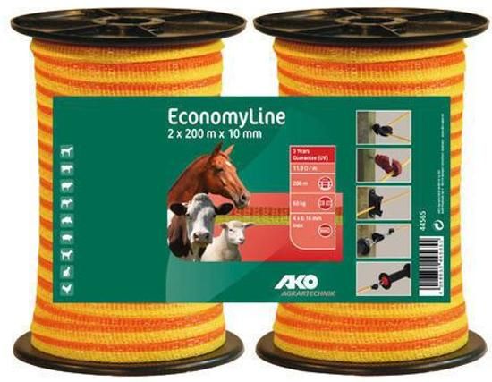 AKO Lint Economyline Dubbelpak Geel-oranje 2x200m
