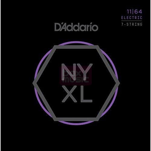 D'ADDARIO NYXL1164 Nickel Wound Medium 11-64 7-snarige set